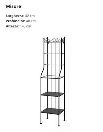 scaffale usato pochissimo in