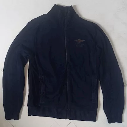 Felpa blu scura Aeronautica Militare - Taglia XL