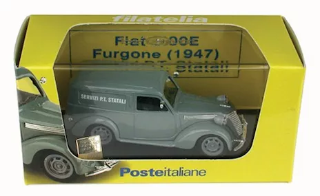 Fiat 1100 E Furgone Servizi P.T. Statali (1948), modello nuovo - Anteprima 2