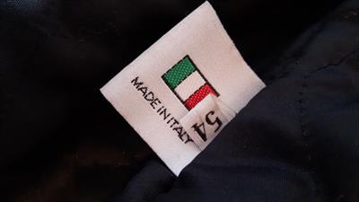 Giubbotto in vera pelle made in Italy, taglia 54, in ottime condizioni - Foto 5