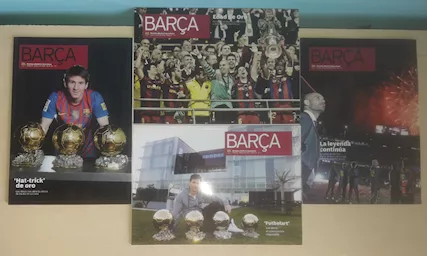 Quattro Riviste Barça ufficiali del Barcellona
