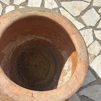 Antico grande orcio vaso terracotta - Foto 6