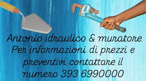 Idraulico e muratore