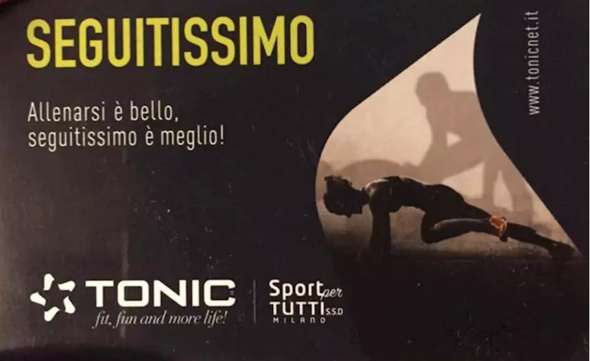 Abbonamento tonic Giambellino, prezzo trattabile
