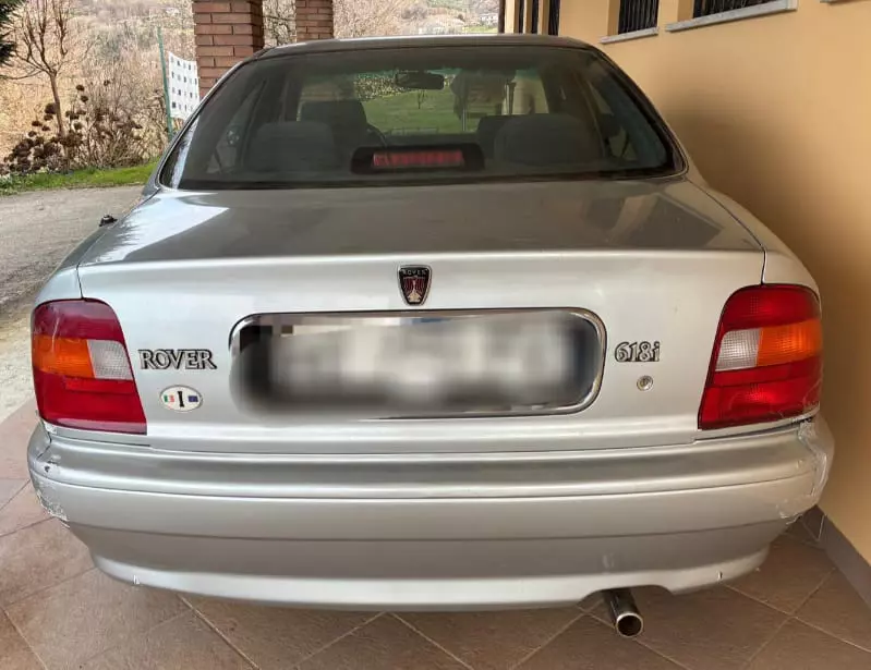 Rover 618i d'epoca Anno 1996 Km 251526 Berlina, colore grigio argento - Foto 4