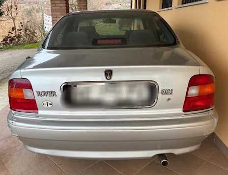 Rover 618i d'epoca Anno 1996 Km 251526 Berlina, colore grigio argento - Anteprima 4