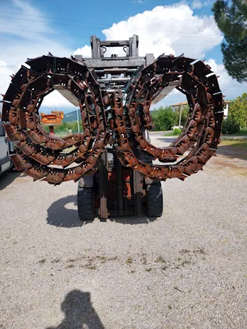 Cingoli completi di sovrapattini x trattori OM - Anteprima 3