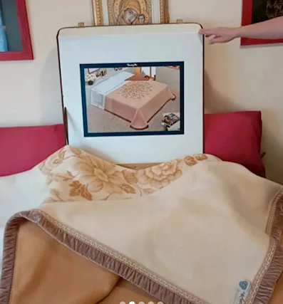 Coperta Marzotto Senerissima pura lana vergine - Foto 3