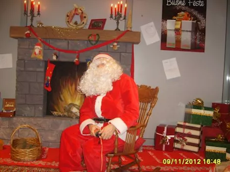 Babbo Natale a casa 24 dicembre