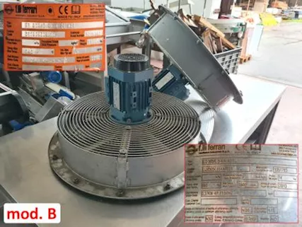Aspiratori e ventilatori usati, marca Sabiana mod, mod. EQ - Foto 5