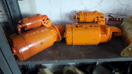 Motorini d'avviamento x trattori-Fiat-OM-Same-12 e 24 volt