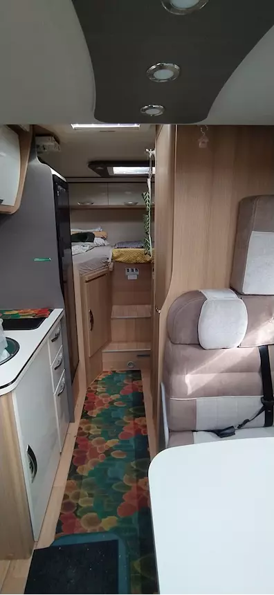 Camper semi integrale MAC Louis Mc4 Anno 2021 Km 11000, unico proprietario - Foto 4