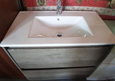 Mobiletto Bagno con Lavabo 23731, in buone condizioni - Foto 4