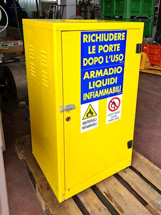 Armadietto di sicurezza usato