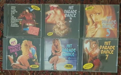 Lotto CD Hit Parade Dance Bolognesi & Provenzano anni '90