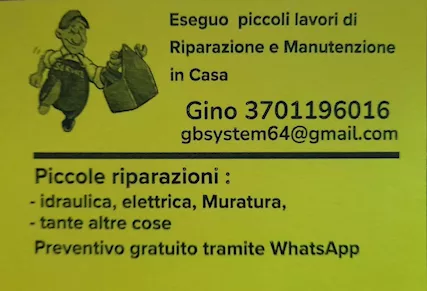Mi chiamo Gino Aggiustatutto e sono un tuttofare di Romanord