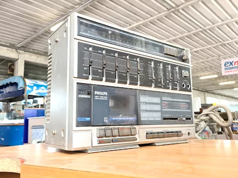 Radioregistratore a cassette Philips usato