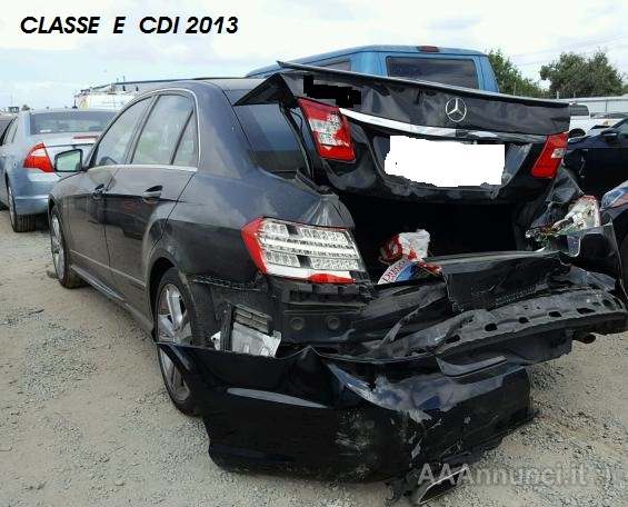 Mercedes Classe E 2013 per ricambi