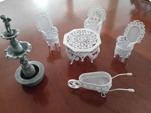 Mobili da giardino casa delle bambole