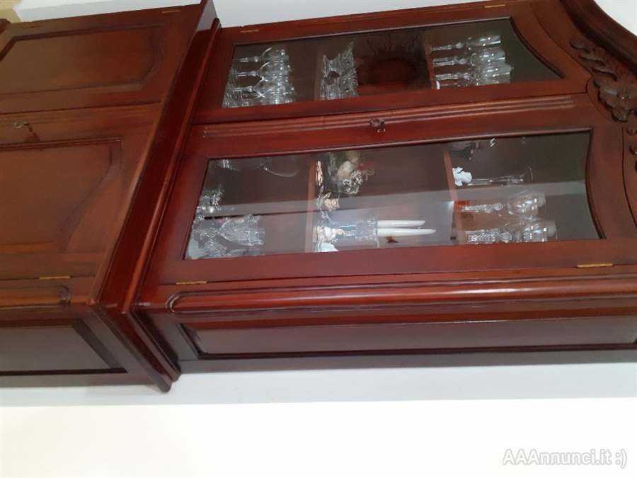 Vetrina in mogano - epoca 1900 - Foto 11