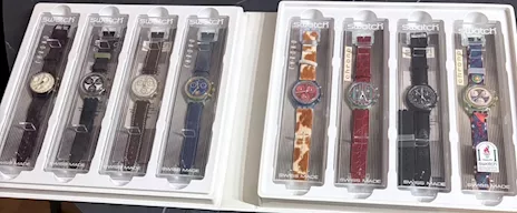 Swatch da collezione e singoli
