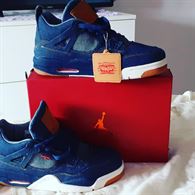 Nike Air Jordan retro 4 Levi's