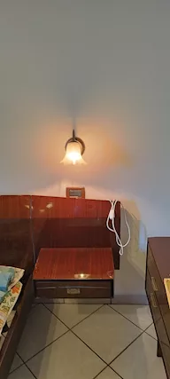 Lampadario con 2 applique