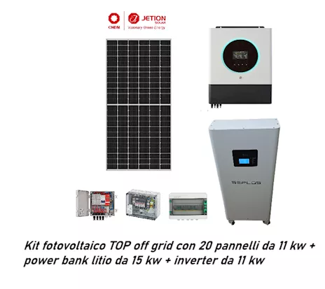 Impianto fotovoltaici top 11 kw