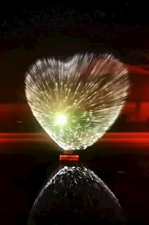 Matrimonio da sogno: proiezioni su grande schermo d'acqua