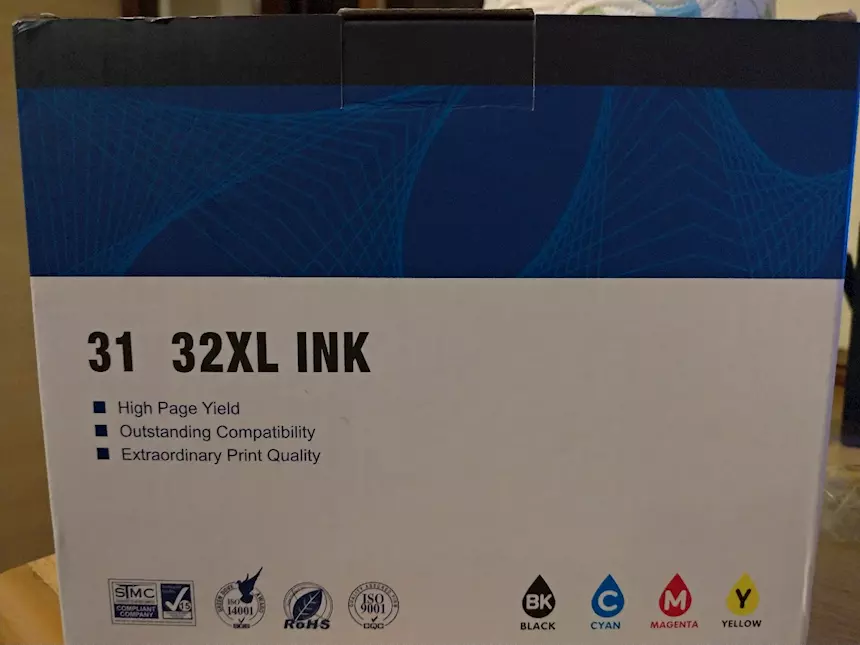 Inchiostro per HP 31 - 32XL