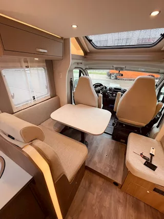 2023 Carado T 447 Pro 5 posti Km 9990 Diesel Manuale, colore telaio - Foto 3