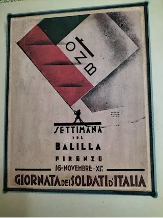 Manifestino ventennio 1932 Mario Romoli