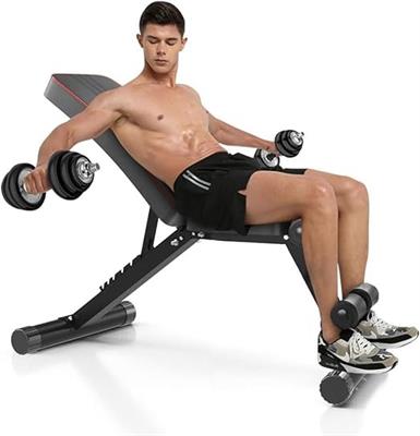 Panca palestra + pesi regolabili fino a 30Kg Attrezzi Bodybuilding - Anteprima 3