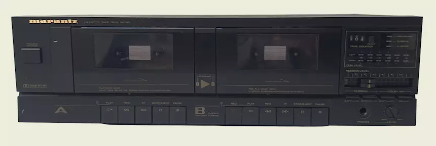 Foto 2Doppia piastra marantz sd285 (2) vintage
