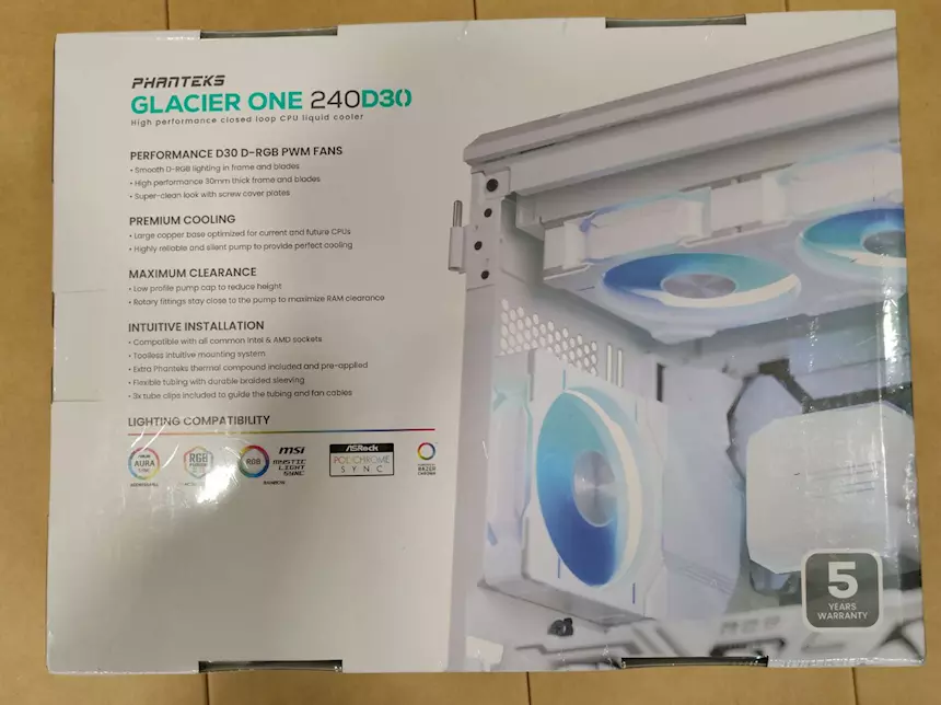Foto 2KIT RAFFREDDAMENTO PC PHANTEKS GLACIER ONE DRGB NUOVO