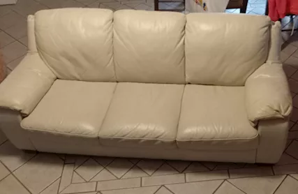 Divano Natuzzi in Pelle 3 posti