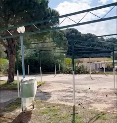 Struttura per Gazebi con Capriate e Pali - 24267