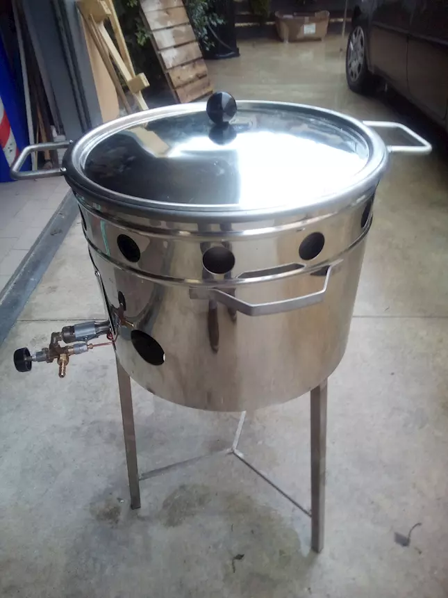 Friggitrice inox a gas certificata e garantita - Foto 6