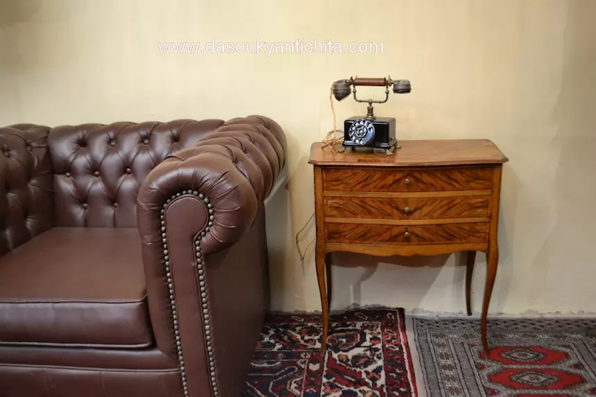 Comodino stile Luigi XV anni 50 - Foto 1