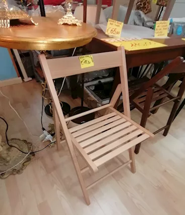 Sedia Pieghevole in Legno - 24170