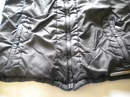 Smanicato uomo imbottino Double Face nero/beige tg. M - Foto 4