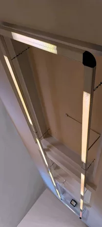 Lampade plafoniere componibili (24 metri)