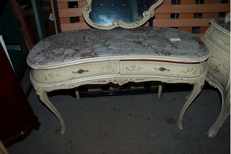 Comò Stile Veneziano Decorazioni Floreali - 25042