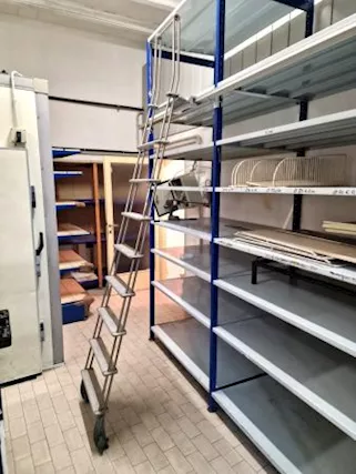 Scaffalatura da magazzino h300 con scala usata - Foto 2