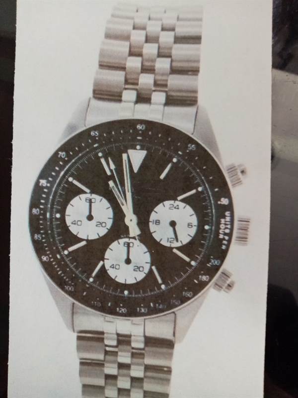Chronograph Watch, marca M, tipo Rolex, colore della