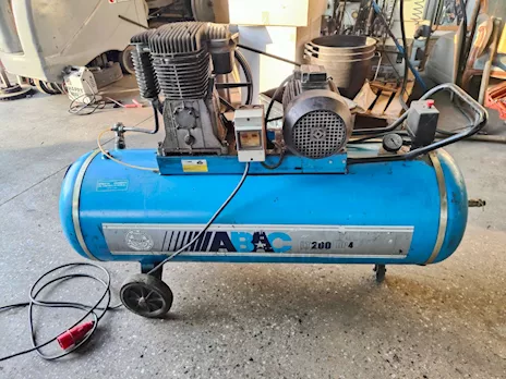 Compressore Abac 200 litri con motore 4 CV