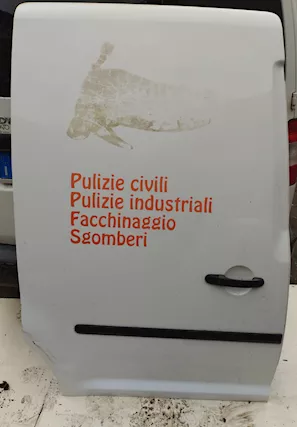 Portellone scorrevole dx Volkswagen Caddy 2007