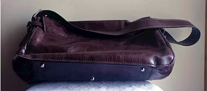 Borsa in Pelle Donna Colore Marrone - Foto 3