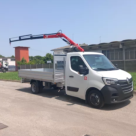 Renault Master RED cassone