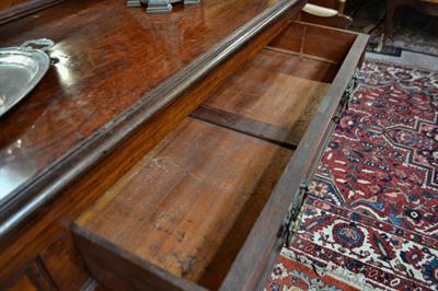 Antica credenza doppio corpo con specchio XX secolo, in buone condizioni - Foto 5